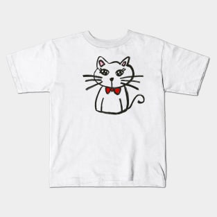 Kitty Kitty around the world Kids T-Shirt